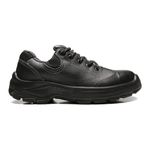 TENIS PRETO AMARRAR COURO FLOR BICO PLASTICO PU BIDENSIDADE