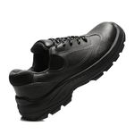 TENIS PRETO AMARRAR COURO FLOR BICO PLASTICO PU BIDENSIDADE