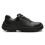 TENIS PRETO AMARRAR COURO FLOR BICO PLASTICO PU BIDENSIDADE