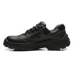 TENIS PRETO AMARRAR COURO FLOR BICO PLASTICO PU BIDENSIDADE