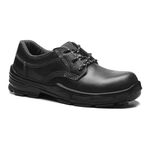 SAPATO PRETO AMARRAR COURO BICO COMPOSITE PU BIDENSIDADE (PRP)