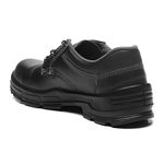 SAPATO PRETO AMARRAR COURO BICO COMPOSITE PU BIDENSIDADE (PRP)