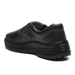 SAPATO PRETO ELASTICO COURO S. BICO PU BIDENSIDADE