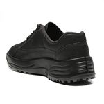 TENIS PRETO AMARRAR COURO S. BICO PU BIDENSIDADE