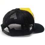 Boné Bad Fish Esporte Pesca Bordado Preto e Amarelo 01