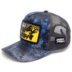 Boné Bad Fish Esporte Pesca Bordado Water Pro Azul
