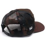 Boné Bad Fish Esporte Pesca Bordado Marrom