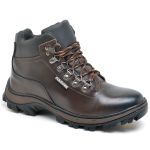Bota Tenis Adventure Masculino Em Bovino Crazy Horse Coturno Trilha Campo
