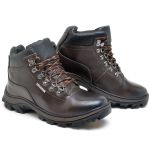 Bota Tenis Adventure Masculino Em Bovino Crazy Horse Coturno Trilha Campo
