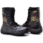 Coturno Bota Tênis Infantil Kids Adventure Militar Tatico Camuflado