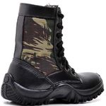 Coturno Bota Tênis Infantil Kids Adventure Militar Tatico Camuflado