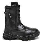 Coturno Fulgore Cano Medio Preto 2 Ziperes 511