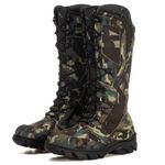 Bota Coturno Militar Fulgore Caça e Pesca Camuflada