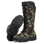 Bota Coturno Militar Fulgore Caça e Pesca Camuflada