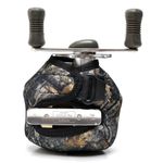 Kit Bota Coturno Militar Cano Alto Fulgore Caça e Pesca + Capa Molinete