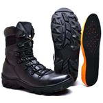 Bota Coturno Milita Tiger Fulgore Preta