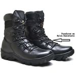 Bota Coturno Milita Tiger Fulgore Preta