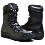 Bota Coturno Milita Tiger Fulgore Preta