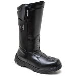 Bota Coturno Fulgore Militar Motociclista Samu Bombeiro Preto