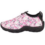 Sapatilha Aquática Esporte Náutico Neoprene Rosa Branco