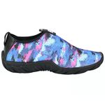 Sapatilha Aquática Esporte Náutico Neoprene Azul Rosa