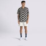 CAMISA VANS MOORE WOVEN SS ULTRARANGE NEO VR3 ASPHALT ANTIQUE WHITE