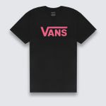 CAMISETA VANS CLASSIC BLACK HONEY SUCKLE