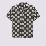 CAMISA VANS MOORE WOVEN SS ULTRARANGE NEO VR3 ASPHALT ANTIQUE WHITE