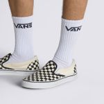 Meia VANS SKATE CREW PACK ( 3 pares ) branco 41/45