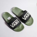 CHINELO SLIDE-ON VANS BLACK/OLIVE