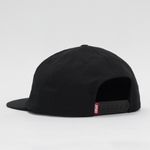 Cap 6 Panel Bones Black