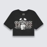 CROPPED VANS GROWING IDEAS CREW CROP II SEASONAL HERO: AUTHENTIC BLACK