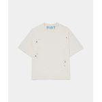 PIET Splatter Tshirt Bone White 