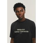 WELCOME Tshirt Sunny Preta