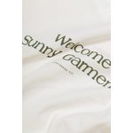 WELCOME TShirt Sunny Off White