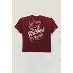 WELCOME Tshirt Boxy Martini Vinho