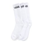 Meia VANS SKATE CREW PACK ( 3 pares ) branco 41/45