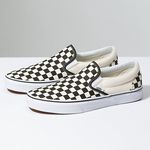 TÊNIS VANS SLIP-ON CHECKERBOARD BLACK WHITE