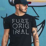 Camiseta Fuze Print Preta