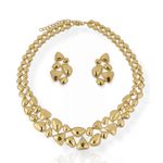 CONJUNTO FOLHEADO A OURO 18K LARA