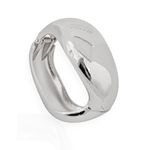 BRACELETE FOLHEADO A PRATA 925 TUDO ONDULADO 