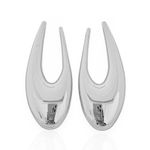 BRINCO FOLHEADO A OURO 18K E PRATA ARGOLA MAX 
