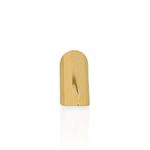 ANEL FOLHEADO A OURO 18K TUBO LISO REGULAVEL 