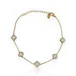 PULSEIRA FOLHEADO A OURO 18K INSPIRACAO 