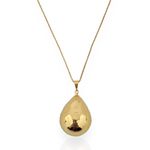 COLAR LONGO FOLHEADO A OURO 18K VENEZIANA GOTA