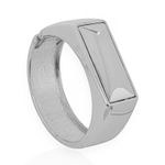 BRACELETE FOLHEADO A OURO 18K E PRATA CHAPA 