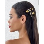 PRESILHA FOLHEADO A OURO 18K INSPIRACAO BORDA CRAVEJADA