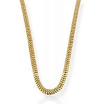 COLAR RIVIERA FOLHEADO A OURO 18K LACRAIA