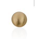 ANEL FOLHEADO A OURO 18K MAX BOTTON FOSCO REGULAVEL