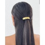 PRESILHA FOLHEADO A OURO 18K TUBO